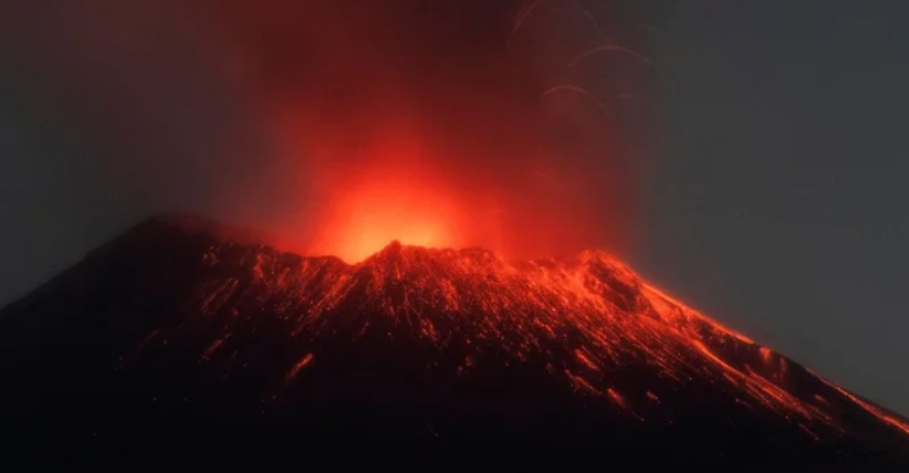 Atividades presenciais estão suspensas em 40 municípios do México devido à atividade do vulcão Popocatépetl